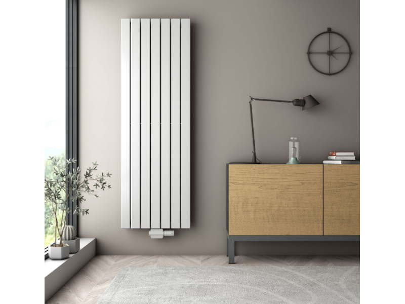 ARES VERTIKALNI DESIGN RADIATOR BELI DVOJNI SREDINSKI PRIKLOP 300X1800