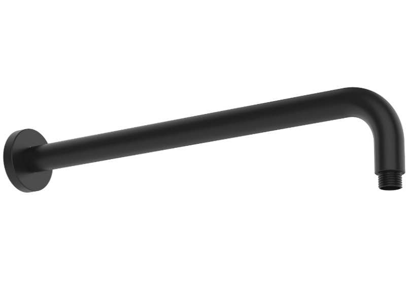 IZLIVNA CEV ZA NADGLAVNO PRHO 1/2 X 400mm MATT ČRNA