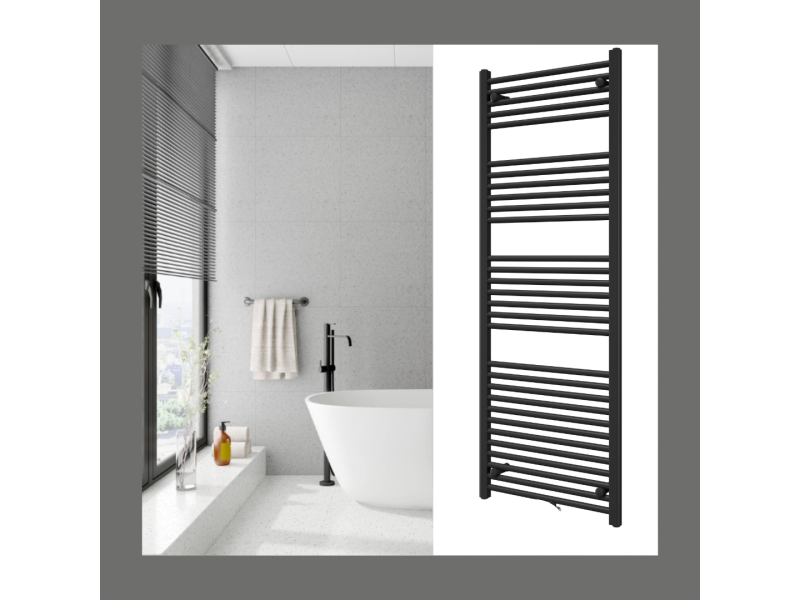 RADIATOR KOPALNIŠKI ČRNI  400X1800