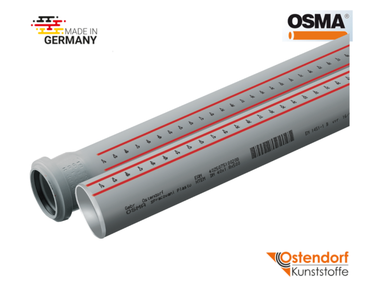 PVC cev za hišno kanalizacijo