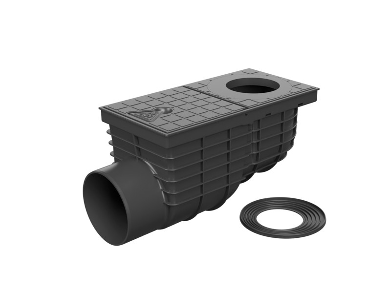 Peskolov horizontalni črna