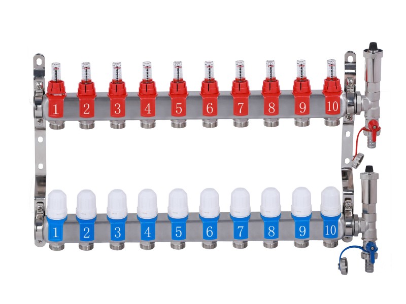 Razdelilec za talno ogrevanje