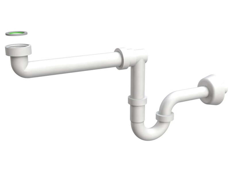 S SIFON ZA UMIVALNIK ZAMAKNJEN PVC  1 1/4 -32