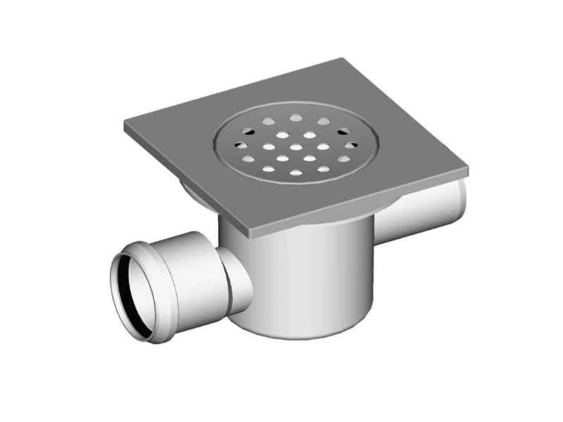 Talni sifon pretočni