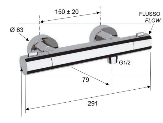 ELEGANCE THERMOSTATSKA ARMATURA