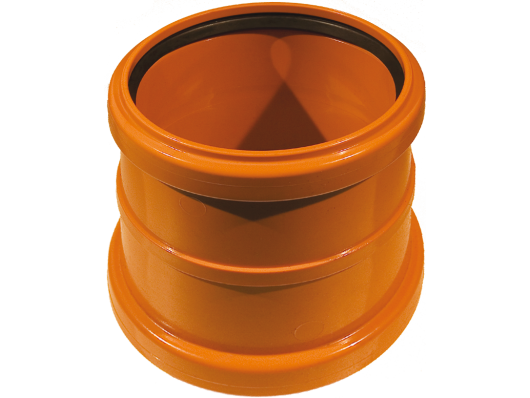 KANALIZACIJSKA SPOJKA  Z ROBOM 125