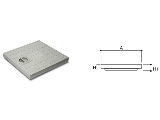 Pokrov za jašek kvadrat 550x550 A15