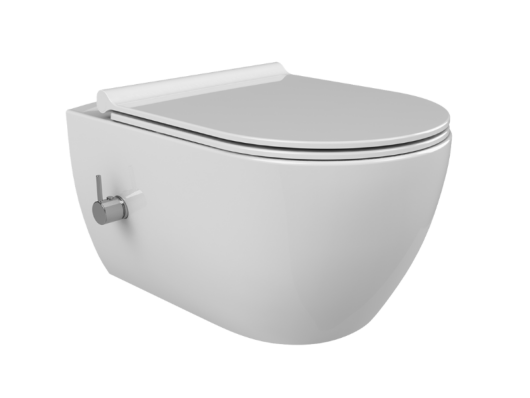 Viseča wc školjka z bidejem