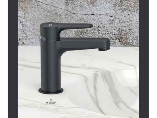 Armatura za umivalnik črna