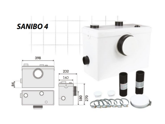 Sanitarna črpalka za wc 