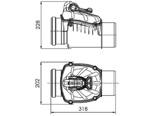 NEPOVRATNI VENTIL 125 UKC