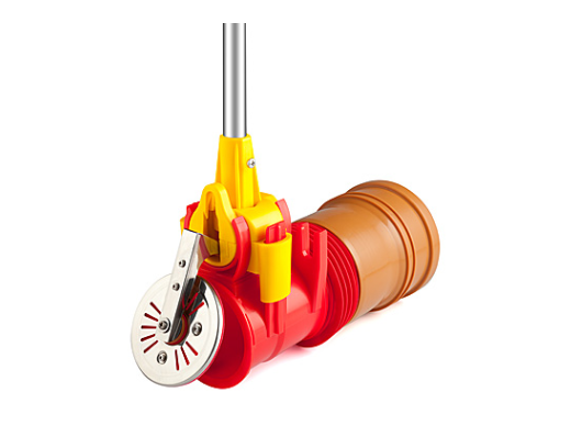 UNIVERZALNA PROTIPOVRATNA LOPUTA 160 ZA VGRADNJO V PLASTIČNE CEVI IN JAŠKE