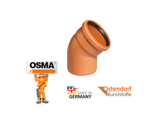 KANALIZACIJSKO KOLENO PVC 160-30