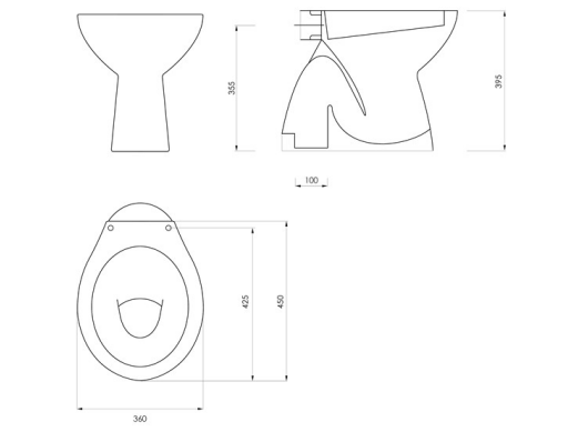 WC ŠKOLJKA BETA , SIMPLON