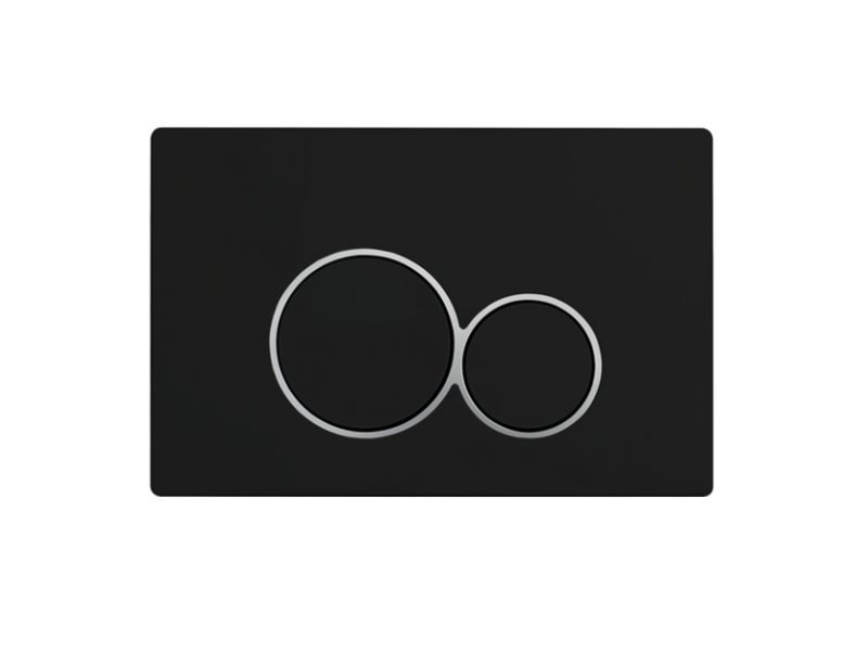 Tipka za podometni kotliček črna