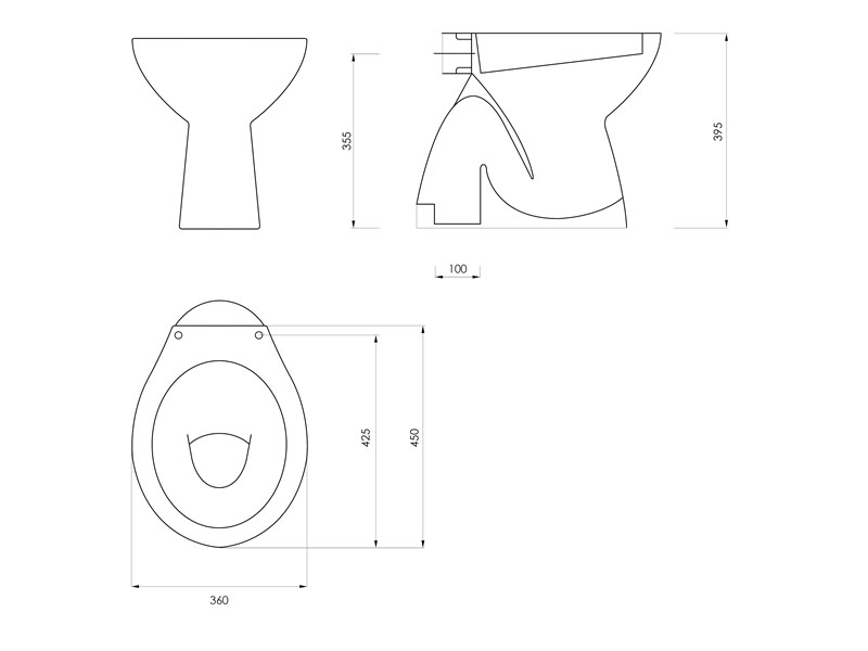 WC ŠKOLJKA BETA , SIMPLON