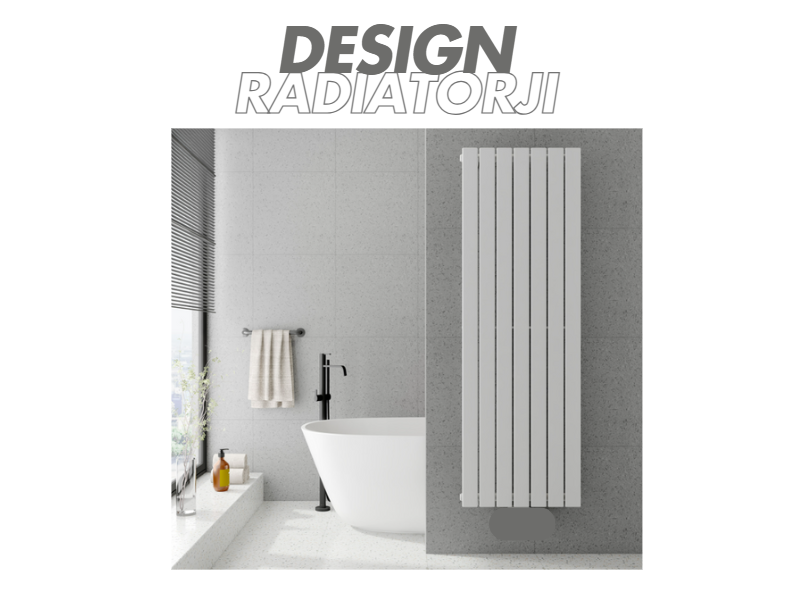 ARES VERTIKALNI DESIGN RADIATOR BELI 609X1600