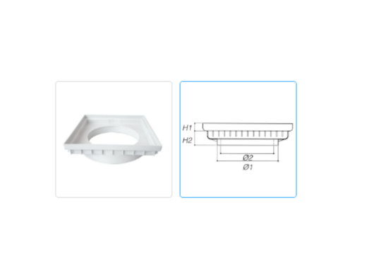 OKVIR ZA PP JAŠEK 450X450 - NA PVC CEV 315/400