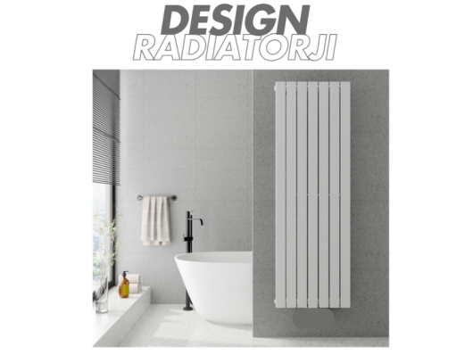 ARES VERTIKALNI DESIGN RADIATOR BELI 609X1600
