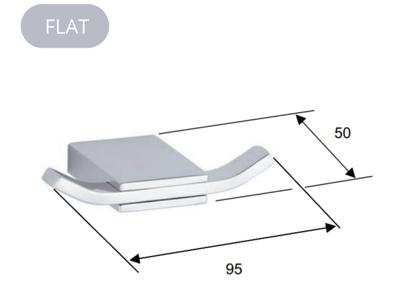 FLAT DRŽALO ZA OBLAČILA