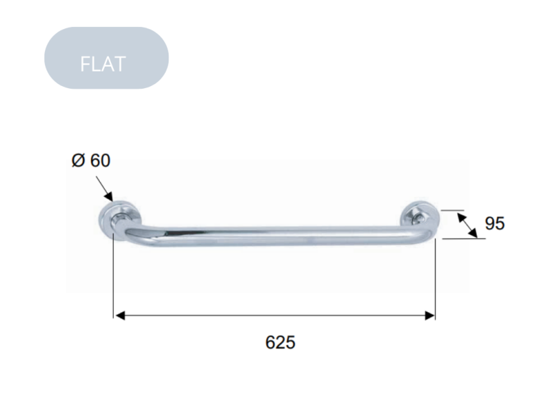 FLAT DRŽALO ZA BRISAČO 60cm